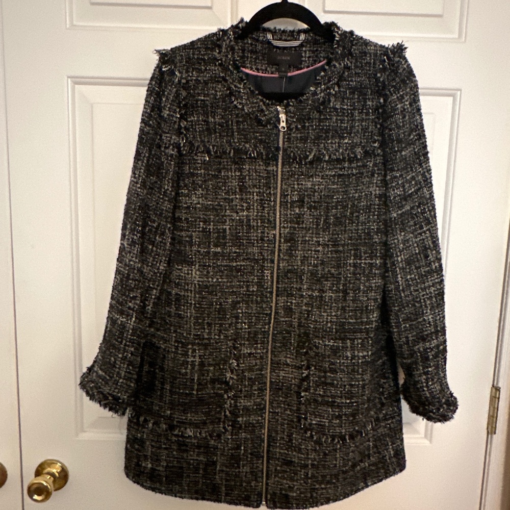 J. Crew car coat NWT